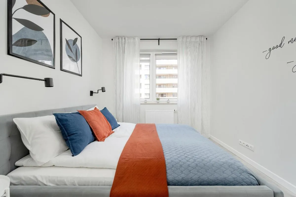 Image 1 of Miedziana Bright Apartment with Balcony and Parking Wroclaw by Noclegi Renters