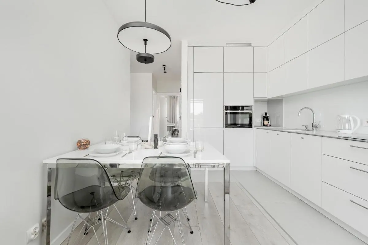 Image 3 of Miedziana Bright Apartment with Balcony and Parking Wroclaw by Noclegi Renters