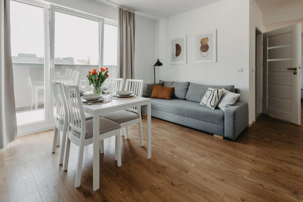 Image 3 of Mieszczańska 46 – Nowoczesny apartament z 2 sypialniami – taras, parking, centrum – Fair Rentals