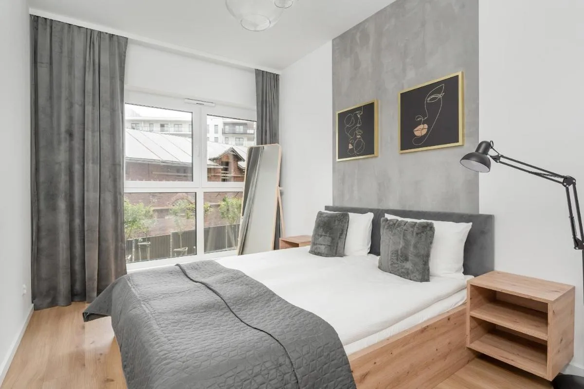 Image 1 of Mieszczańska Modern Apartment with Balcony & Free Parking Wrocław by Noclegi Renters