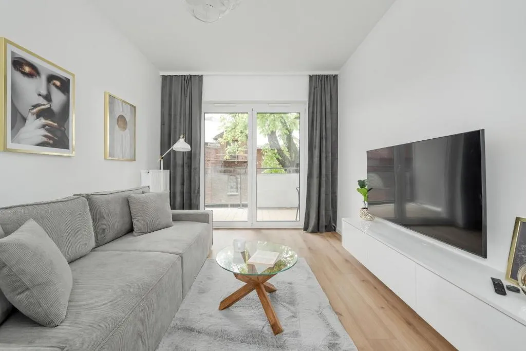 Image of Mieszczańska Modern Apartment with Balcony & Free Parking Wrocław by Noclegi Renters