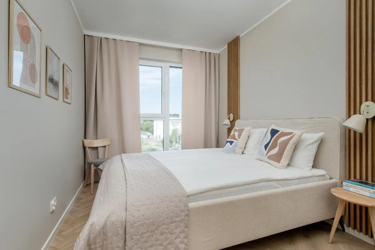 Image 1 of Modern Apartment with Parking and Air-Conditioning in Wrocław by Noclegi Renters