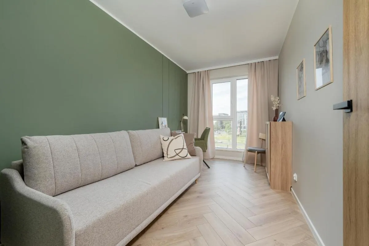 Image 4 of Modern Apartment with Parking and Air-Conditioning in Wrocław by Noclegi Renters