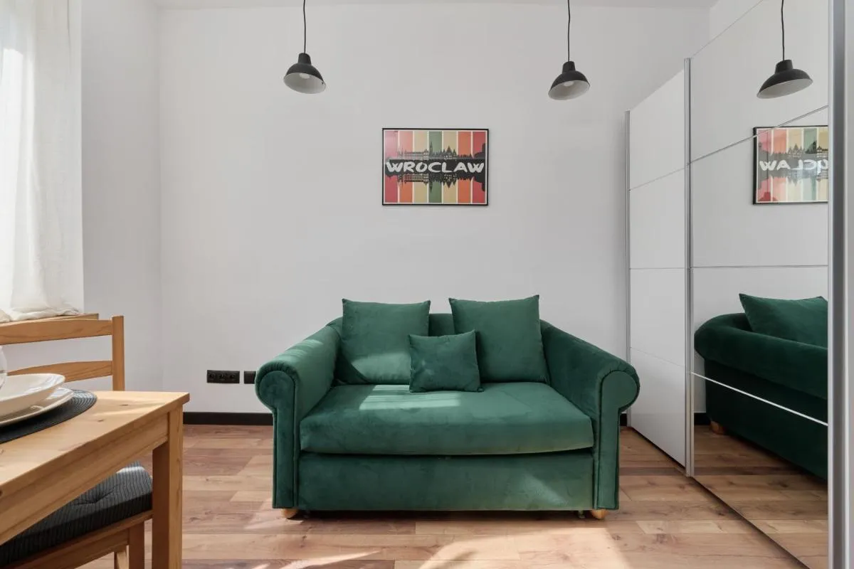 Image 5 of Norwida Apartment with Balcony Downtown Wrocław by Noclegi Renters