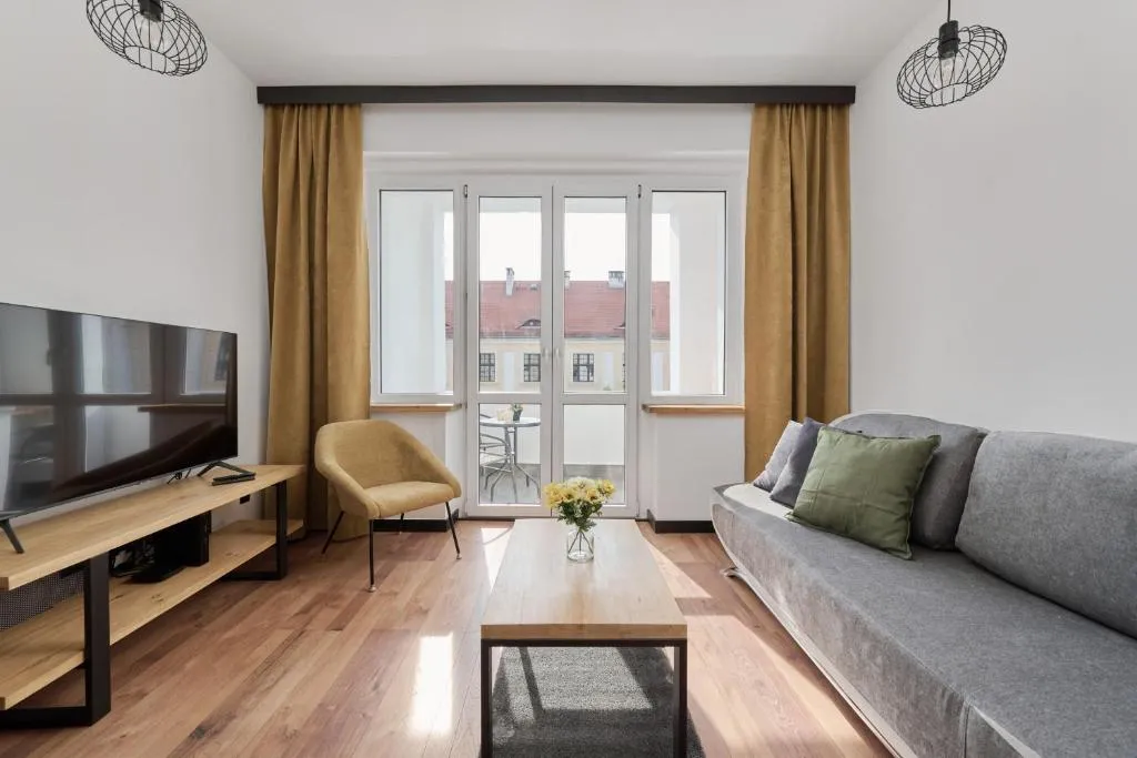 Image of Norwida Apartment with Balcony Downtown Wrocław by Noclegi Renters