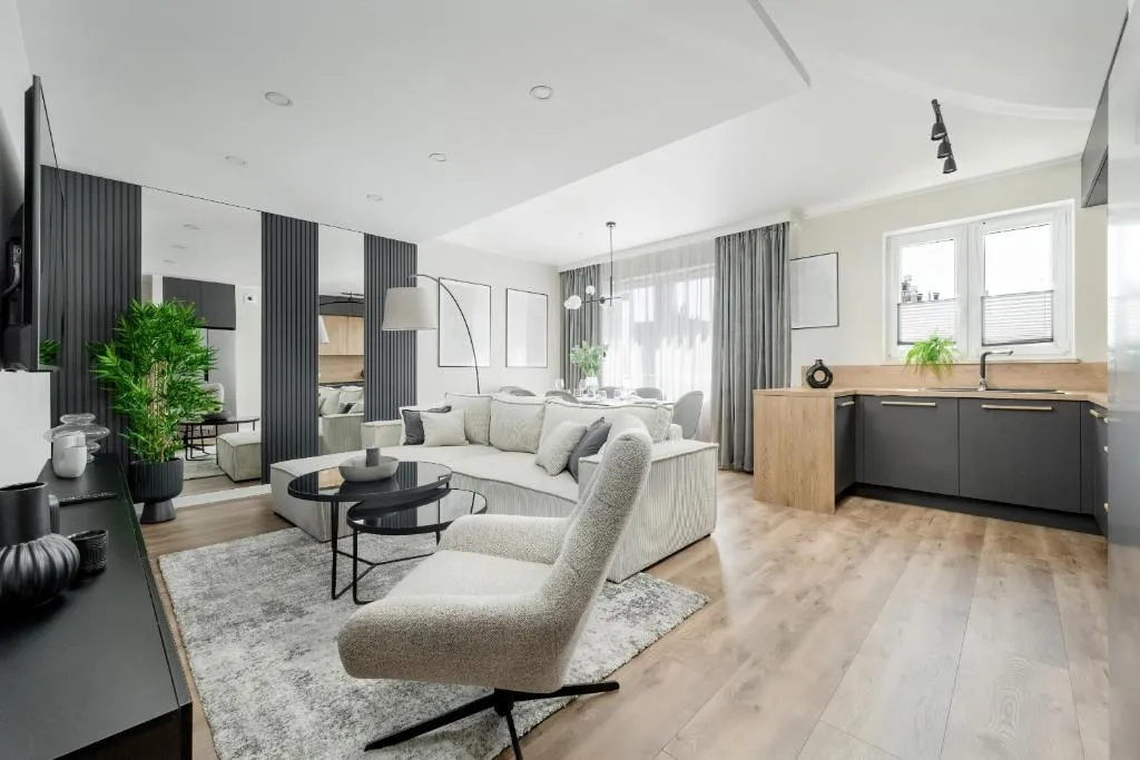 Image of Piękny Apartament Wichrowa – 2 Sypialnie FREE GARAGE Wrocław by Noclegi Renters