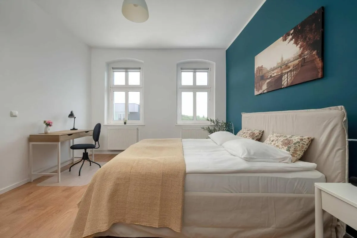 Image 1 of Spacious Apartment with WiFi & Smart TV Remote Working by Noclegi Renters