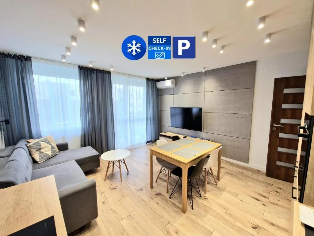 Image of Tesorio Apartment Wroclaw – Air Conditioning, Free Parking, Self Check-in – Klimatyzacja, Parking Podziemny w Cenie