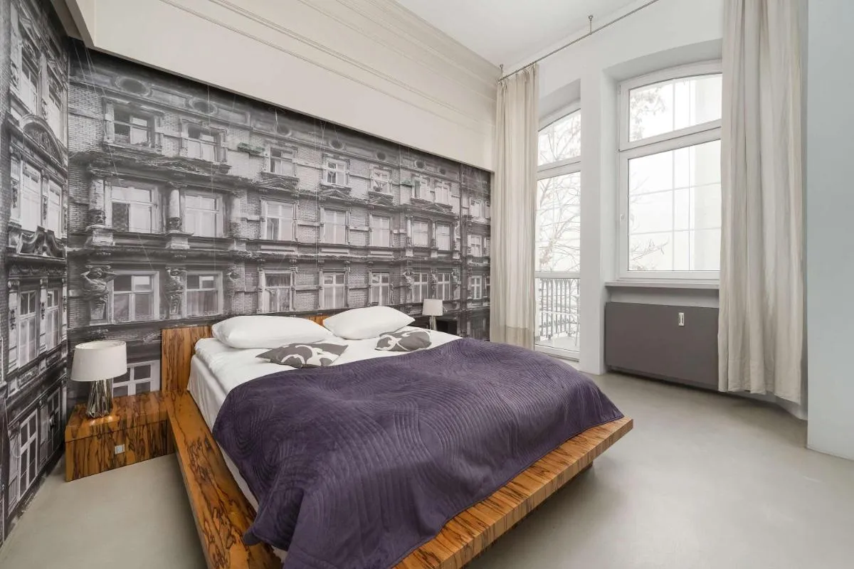 Image 1 of Unique and Bright Library Apartment Near Old Town in Wrocław by Noclegi Renters