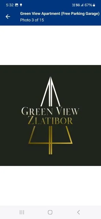 Green View Apartment with free garage parking