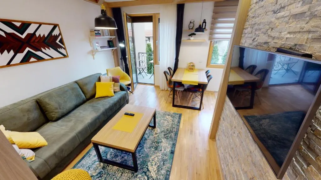 Wooden Corner Apartment
